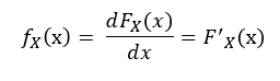 probability density function pdf